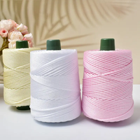 Promotion Exceptionnelle Fil Cordon en Polyester Crochet Macramé pour Tentures Murales, Sacs, Chaussures, Tapis