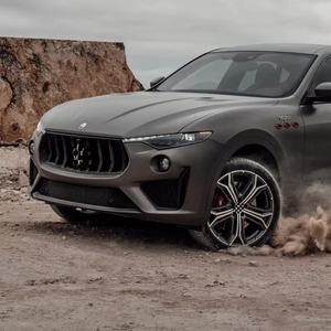 Accessoires de voiture Pare-chocs avant et arrière pour Maserati Levante 2013-2022 Ensemble de phares LED complets Feux arrière Mise à niveau Kit carrosserie Trofeo - Product Image 6