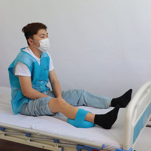 Anti Bedsore <b>Pad</b> For Paralyzed Elderly Medium Firmness Cotton Seat Cushion Home Care Bedridden Use Sky Blue Ml - Product Image 1