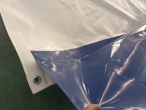Bâche enduite de PVC de vente d'usine imperméable 650g 750g grande couverture supérieure de tente de partie - Product Image 2