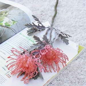 1 Stück künstliche Chrysantheme, 2 Blumen – perfekt für Hochzeiten, Verlobungen und Heimdekoration - Product Image 1