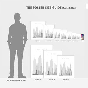 Calligrafia araba pittura su tela islamico Sufi dersonish Art Poster danza religiosa ragazza immagine stampa decorazione pittura - Product Image 6