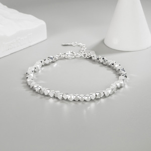 Pulseras infantiles pulsera de oro y plata joyeria de plata 925 al por mayor pulsera de plata 925 para mujer - Product Image 1