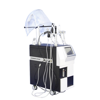 Appareil facial professionnel multifonctionnel Diamond Glow Feier FR-SPA608 sur pied, en ABS et acier inoxydable, prise US, portable pour soins de beauté