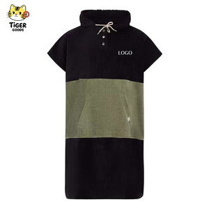 TGYW - Toalla <span class=keywords><strong>Poncho</strong></span> con Capucha para Adultos y Niños, 100% Algodón, para Playa, <span class=keywords><strong>Surf</strong></span>, Natación y Buceo, Personalizable al por Mayor - Product Image 1