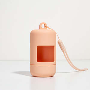 Heavy Duty <strong>Biothane</strong> Style Puppy <strong>Lead</strong> with Waste Bag Dispenser for Easy Cleaning Daily Walk Durable <strong>Dog</strong> Traction Rope - Product Image 1