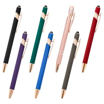 Custom Full Colour Gold Alpha Stylus Pen