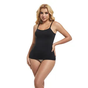 Seamless Tank Top Bodysuit Vest With Tight Fit Waist Slimming For Women
