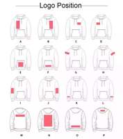 Sudadera Unisex de Invierno con Botones, Diseño en Relieve, 345gsm, Felpa Gruesa, Logotipo Personalizado en 3D, Sudadera Extra Grande