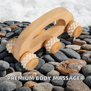 Profesyonel Taşınabilir Ahşap Takılabilir Sapan Yüz Masaj Aleti-Akupunktur Meridyen Terapi Aracı Evde Kullanım İçin Özelleştirilmiş Boyut - Product Image 2