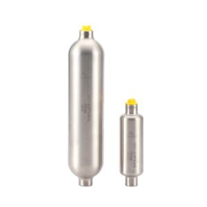 Hongji Pipeline raccordo cilindri campione 5000psi acciaio inossidabile SS316/SS304 1/4 NPT femmina 500ml bombola di ossigeno - Product Image 1