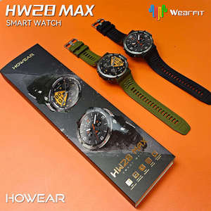 Reloj Deportivo Inteligente para Hombre HW28 MAX, Pantalla IPS, Compatible con Android, Multifunción, Salud, Esfera de Silicona, Llamadas - Product Image 2