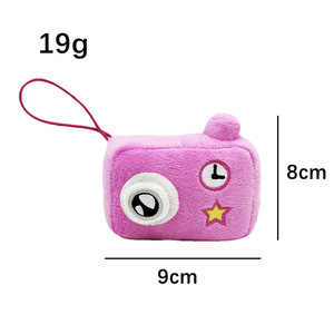 HY7 mignon petit poulpe animal en peluche jouets en peluche poulpe rose en peluche porte-clés pendentif poupées - Product Image 6