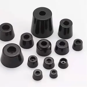 Pés De Motor De Borracha Deson Mini Fix Rubber Bumper Epdm Bonded Inoxidável Lavadora Cônica Para Equipamentos De Fitness