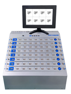 Duplicatore USB 2.0 Multi-Source a 64 Slot fino a 20 MB/s, Test H2 Basato su PC, Test H5 Basato su Duplicatore, Formattazione - Product Image 1