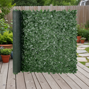 DB Wholesale - Valla de Privacidad de Hiedra Artificial, 59 x 98 Pulgadas, Pantalla Verde para Pared, Malla Decorativa con Respaldo para Jardín, Terraza y Exteriores - Product Image 2