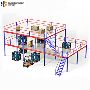 Escalera ajustable de protección contra la corrosión duradera <span class=keywords><strong>para</strong></span> estantes, estantería personalizable de acero industrial - Product Image 3