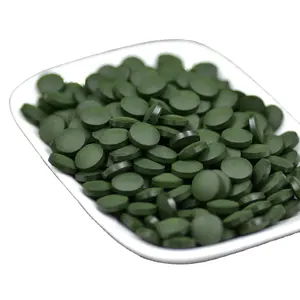 Factory Supply organic spirulina powder 250mg 500mg Spirulina tablet