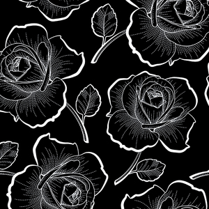 Tela de Vestido Koshibo Gruesa con Diseño Floral Elegante en Blanco y Negro, Color Personalizable, para Mujer - Product Image 6