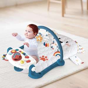 Table de jeu multifonctionnelle pour bébé, tapis de gym avec piano à pédales, pour les enfants de 0 à 1 an, produit d'éveil et d'intelligence pour les garçons et les filles - Product Image 3
