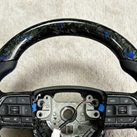 Volant universel en fibre de carbone pour Toyota Prius Tundra Tacoma Celica Rush Fj Cruiser Allion Premio LC300 Vios Harrier