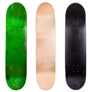 Großhandel 7 Ply Canadian Maple Pro Painted Blank Skateboard Deck