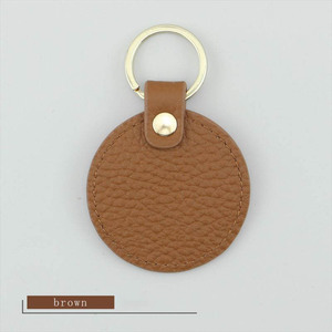 Tùy Chỉnh Vòng Hình Dạng Da Móc Chìa Khóa Vòng Chìa Khóa Xe Chủ Chìa Khóa Da Chủ - Product Image 4