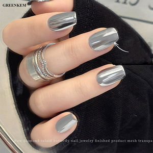 Conjunto 12 em 1 de Pó Acrílico Cromado Rosa Sólido para Unhas, Pó Cromado para Unhas, Pigmento em Pó, Pó Mágico Espelhado para Unhas - Product Image 4