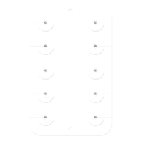 Graines d'acupression auriculaires (10 unités) – Relaxation, application facile et excellente durabilité pour soutenir votre bien-être