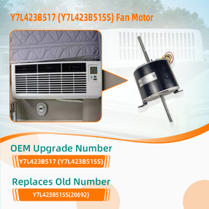 Y7L423B515S(20692) Motor de ventilador eléctrico de cobre de 1/4 HP para exteriores y automóviles, compatible con Dometic Duo-Therm Penguin II 641815/641816/641835 - Product Image 5