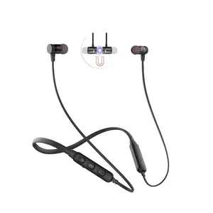 Jind Hot Bán Tùy Chỉnh 110MAh Tai Nghe Tai Nghe Tai Nghe In-Ear Từ Dây Đeo Tai Nghe Thể Thao Tai Nghe Không Dây