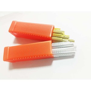 Herramienta de papel de estaño de aluminio, juego de 100 unids/lote de Color <span class=keywords><strong>dorado</strong></span> de astilla en bruto único, herramienta de cerrajería, selección de bloqueo - Product Image 1