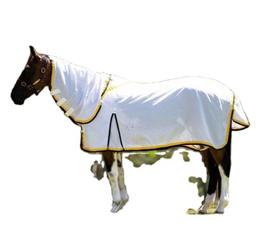 Fashionable Horse Summer Sheets With Cooling Mesh Panels And Photostable Fabric Resisting Fading Under Sun - Product Image 1