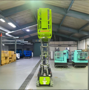 Plateforme élévatrice à ciseaux sur chenilles ZS0508C (hauteur de travail 6,5 m) - Stable sur terrain accidenté pour la construction extérieure - Product Image 2