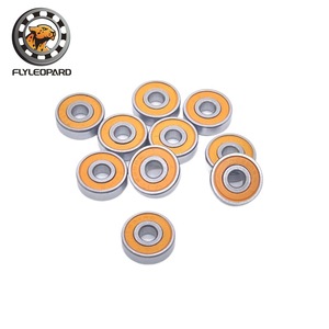 Roulement à billes à gorge profonde en acier Flyleopard 6900 2RS avec capuchon orange 10x22x6mm pour boîtier de pédalier de vélo - Product Image 4