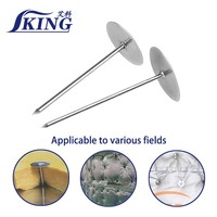 IKING – Clous d'isolation durables pour systèmes CVC, à tête cylindrique, pour soudage par condensateur et construction marine