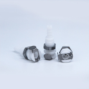 BMD1604PH วาล์วปิด-เปิดแบบเชื่อมต่อเร็วพลาสติก 1/2 นิ้ว สำหรับน้ำ อากาศ ของเหลว แก๊ส อุณหภูมิปกติ - Product Image 3