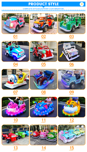 Voiture de parc d'attractions super amusante, jeux pour enfants, nouvelle conception, voiture tamponneuse électrique avec lumières colorées, manège portable pour centre commercial - Product Image 6