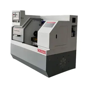 Precision Metal CNC Lathe Machine CK0640 Horizontal Flat Bed CNC Lathe