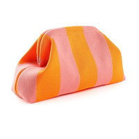 Nouveautés : Sacs de maquillage en forme de nuage tissé pour femmes, pochettes colorées en crochet, sacs à main, pochettes de plage d'été