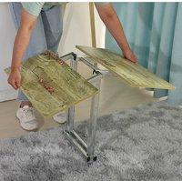 Table à manger pliante portable OEM, mobilier de salle à manger pliable pour bureaux d'ordinateur, table de travail légère pour petits espaces, idéale pour la maison