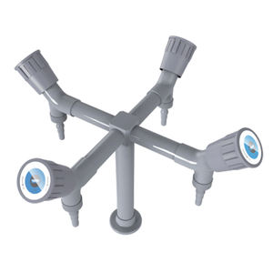 Torneira do laboratório da torneira do teste do torneira Um-porto dois-porto torneira quatro-portas acessórios do laboratório - Product Image 2