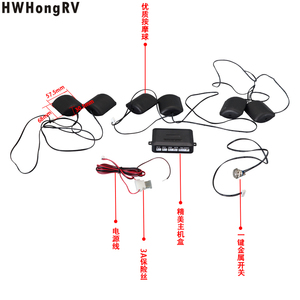 Masajeador de Asiento de Coche HWHongRV, Kit de Almohadilla de Masaje para Asiento de Auto de 12V con 3 Modos, 8 Almohadillas, Cojín Universal para Coche - Product Image 3