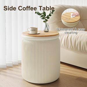 <span class=keywords><strong>Pouf</strong></span> nordique moderne en velours avec rangement <span class=keywords><strong>Pouf</strong></span> rond Repose-pieds pour salon chambre et dressing zones de vanité - Product Image 2
