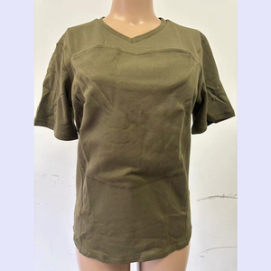 Channel 95 Coton 5 Spandex Qualité Col V Manches Courtes Hommes Peau à Peau <span class=keywords><strong>Kangourou</strong></span> Porte-Bébé T-shirt - Product Image 5