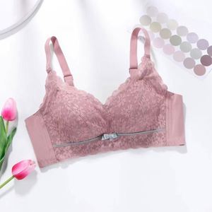 <span class=keywords><strong>Reggiseno</strong></span> da <span class=keywords><strong>Allattamento</strong></span> alla Moda, Morbido e Confortevole, <span class=keywords><strong>Nero</strong></span> Tinta Unita, Sexy in Pizzo, Senza Ferretto, Traspirante, con Clip e Imbottitura Rimovibile - Product Image 2