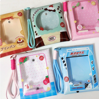 Tas Bantal Lucu Baru untuk Anak-anak, Tas Penyimpanan untuk Kartu Makan, Kartu Kampus, Kartu Nama, Kartu ID Idol, Kartu Display, Liontin Kartu