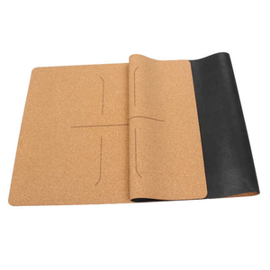 Personnalisé Étiquette Privée D'impression Écologique <span class=keywords><strong>5mm</strong></span> D'épaisseur Organique Naturel Tapis de Yoga En Liège - Product Image 4