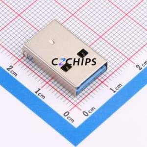 U237-091N-4BLVS20 USB Connector Through hole Component (THT) Connector Type-A Male 9P 1 - Product Image 1