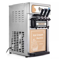 Professionnel italien machine à crème glacée molle machine à crème glacée